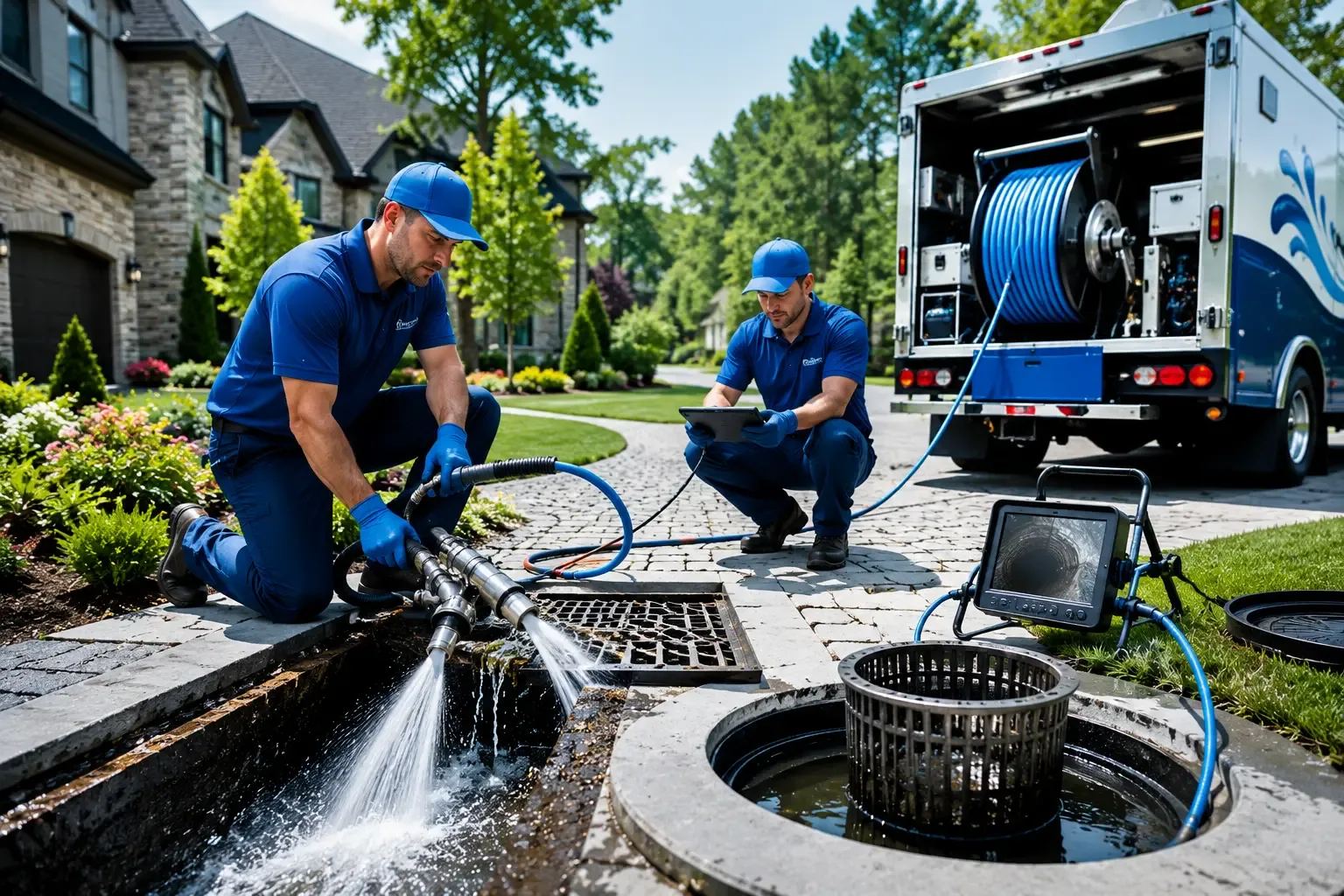 Local outdoor drain cleaning professionals in Lewisville, TX