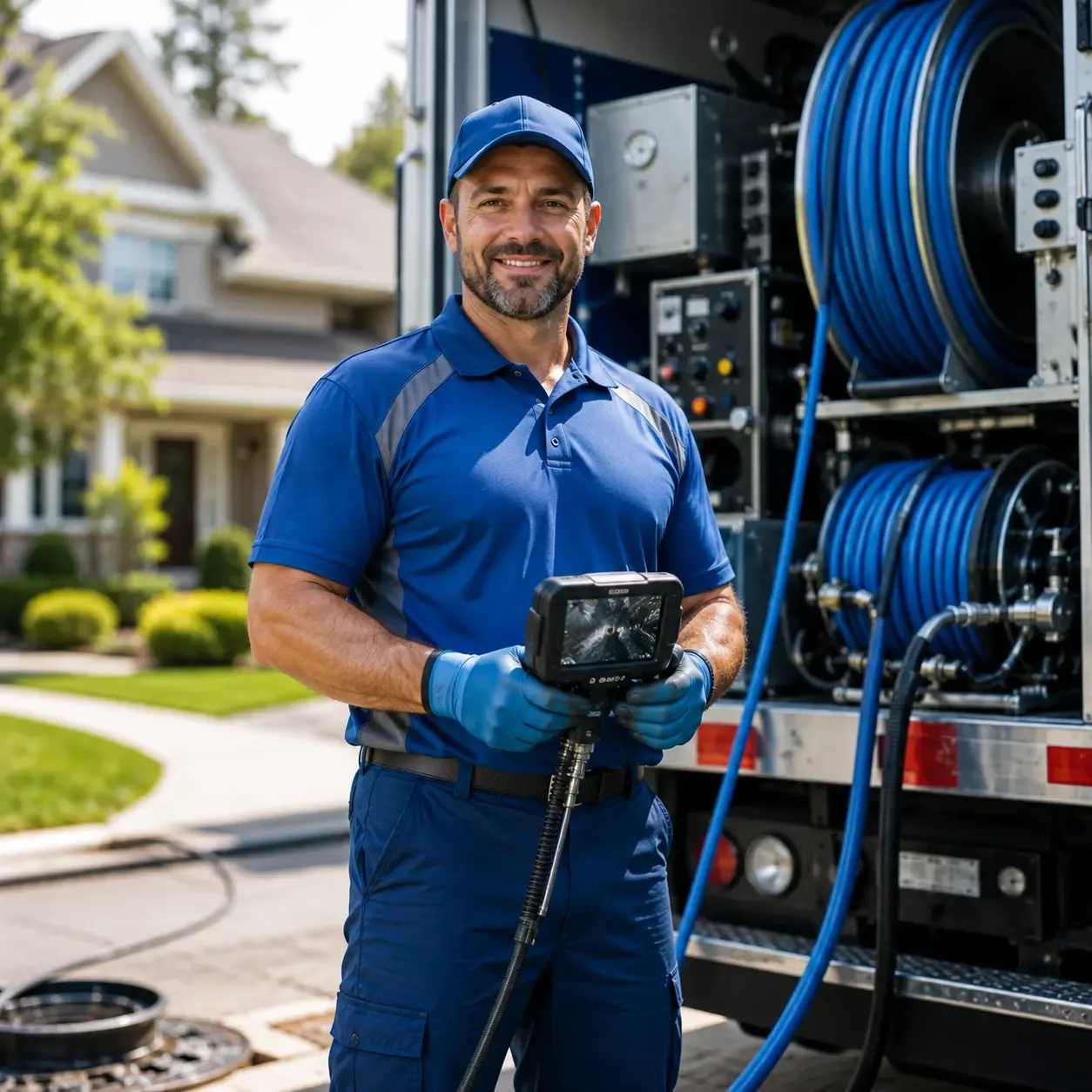 Local outdoor drain cleaning specialists in Lewisville, TX